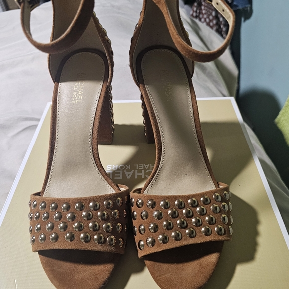 Michael Kors Studded Sandals - Picture 2 of 4